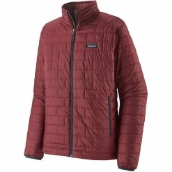 Best Sale 🔔 Patagonia Nano Puff Jacket Men red/SEQR 🔔