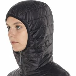 New ❤️ Patagonia Nano Puff Hoodie 👩 Women black 👍 -Winter Jackets & Parkas Sales Store patagonia nano puff takki naiset black 6