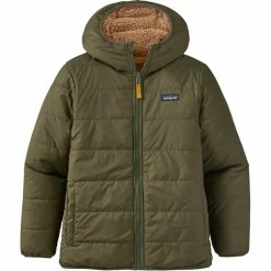 Promo 🎉 Patagonia Ready Freddy Reversible Hoody Boys green/BSNG ✨