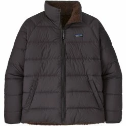 Deals 💯 Patagonia Silent Down Reversible Jacket Men black/INBK ⌛ -Winter Jackets & Parkas Sales Store patagonia silent down reversible jacket men black inbk 3