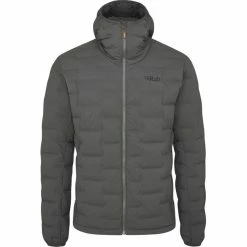 Cheap 🎁 Rab Cubit Stretch Down Hoody Men graphene 💯