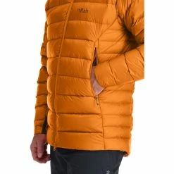 Outlet 💯 Rab Electron Pro Jacket Men marmalade 💯 -Winter Jackets & Parkas Sales Store rab electron pro jacket men marmalade 5
