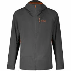 Best Pirce 👏 Rab VR Summit Jacket Men graphene/marmalade 🔔