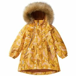Coupon 👏 Reima Muhvi Reimatec Winter Jacket Kids orange yellow 🔔 -Winter Jackets & Parkas Sales Store reima muhvi reimatec winter jacket kids orange yellow 3
