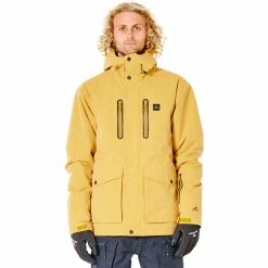 Cheap ๐ Rip Curl Palmer Heat Seeker Jacket Men washed mustard ๐คฉ