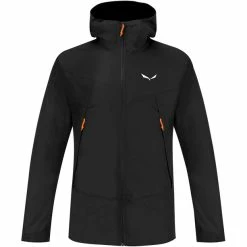Hot Sale โญ SALEWA Fanes Powertex 2L Convertible Jacket Men black out โจ
