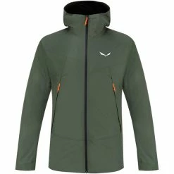Outlet โ SALEWA Fanes Powertex 2L Convertible Jacket Men thyme ๐