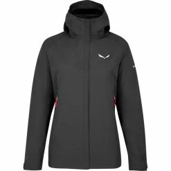 Best deal 💯 SALEWA Moiazza Jacket 👩 Women black out 🧨