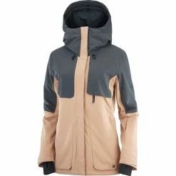 Brand new 👏 Salomon Proof Lightning Insulated Jacket 👩 Women ebony/sirocco 😀