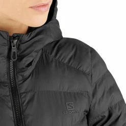 Best deal ✨ Salomon Sight Storm Hoodie 👩 Women ebony ✔️ -Winter Jackets & Parkas Sales Store salomon sight storm hoodie women ebony 5