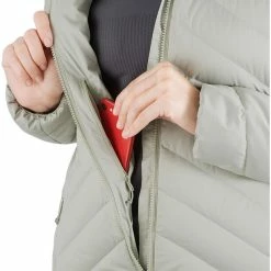 Outlet 🔔 Salomon Transition Down Hoodie 👩 Women wrought iron 😀 -Winter Jackets & Parkas Sales Store salomon transition down hoodie women wrought iron 6