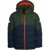 Top 10 🔥 TROLLKIDS Gryllefjord Jacket Kids forest green/navy/flame orange 🥰