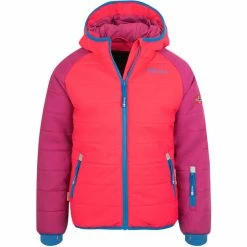 Best reviews of ✨ TROLLKIDS Hafjell Pro Snow Jacket Kids dark pink/light pink/blue 🎁