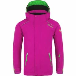 Budget 🥰 TROLLKIDS Holmenkollen PRO Snow Jacket Kids pink/green 💯