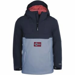 Discount 💯 TROLLKIDS Kirkenes Anorak 👧 Girls navy/dusty blue/antique rose 💯