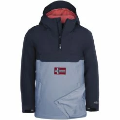 Discount 💯 TROLLKIDS Kirkenes Anorak 👧 Girls navy/dusty blue/antique rose 💯 -Winter Jackets & Parkas Sales Store trollkids kirkenes anorak girls navy dusty blue antique rose 3