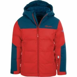 Promo ⭐ TROLLKIDS Narvik XT Jacket Kids bright red/mystic blue 👏