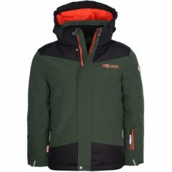 Best reviews of 🔥 TROLLKIDS Norefjell Jacket Kids forest green/flame orange ⌛