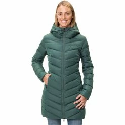 Coupon ✨ VAUDE Annecy Down 🧥 Coat 👩 Women dusty forest ✔️ -Winter Jackets & Parkas Sales Store vaude annecy down coat women dusty forest 3