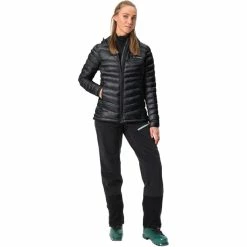 Promo ⌛ VAUDE Batura Hooded Insulation Jacket 👩 Women black 😀 -Winter Jackets & Parkas Sales Store vaude batura hooded insulation jacket women black 5