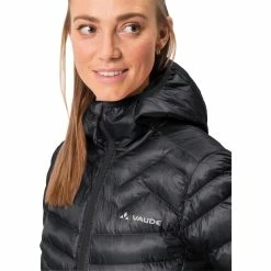 Promo ⌛ VAUDE Batura Hooded Insulation Jacket 👩 Women black 😀 -Winter Jackets & Parkas Sales Store vaude batura hooded insulation jacket women black 6