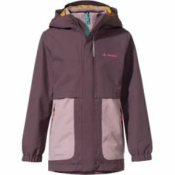 Promo 😀 VAUDE Campfire 3in1 Jacket 👧 Girls blackberry 🎁