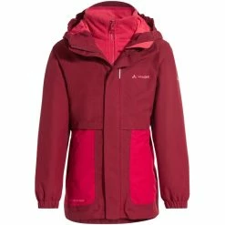 Best reviews of ✔️ VAUDE Campfire 3in1 Jacket 👧 Girls salsa 😍