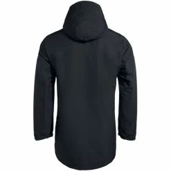 Outlet 😍 VAUDE Idris Wool Parka Men black 🤩 -Winter Jackets & Parkas Sales Store vaude idris wollparka herren black 2