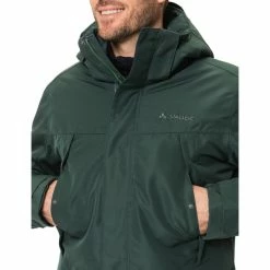 Best deal 🛒 VAUDE Idris Wool Parka Men dark forest 🌟 -Winter Jackets & Parkas Sales Store vaude idris wool parka men dark forest 6