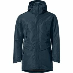 Buy 🛒 VAUDE Idris Wool Parka Men dark sea uni 😉