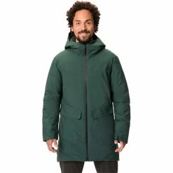 Flash Sale 🎁 VAUDE Mineo II 🧥 Coat Men dusty forest 👏 -Winter Jackets & Parkas Sales Store vaude mineo ii coat men dusty forest 3