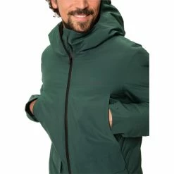 Flash Sale 🎁 VAUDE Mineo II 🧥 Coat Men dusty forest 👏 -Winter Jackets & Parkas Sales Store vaude mineo ii coat men dusty forest 5