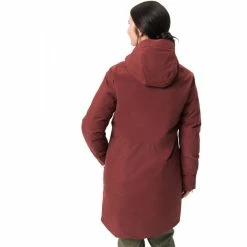 Hot Sale 😀 VAUDE Mineo III 🧥 Coat 👩 Women dark cherry 👍 -Winter Jackets & Parkas Sales Store vaude mineo iii coat women dark cherry 4