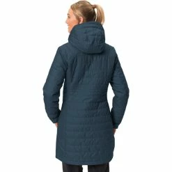Budget 🛒 VAUDE Moena Insulation Parka 👩 Women dark sea 😉 -Winter Jackets & Parkas Sales Store vaude moena insulation parka women dark sea 4