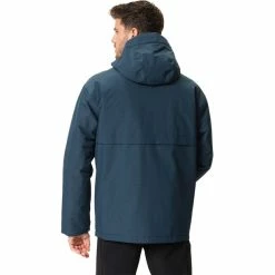 Deals 👏 VAUDE Neyland Padded Jacket Men dark sea ⭐ -Winter Jackets & Parkas Sales Store vaude neyland padded jacket men dark sea 4