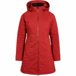 Budget 🧨 Y by Nordisk Raa Hardshell Down 🧥 Coat 👩 Women red dahlia 🔥