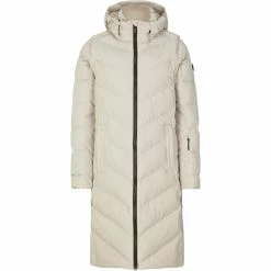 New 😉 Ziener Telse Ski Jacket 👩 Women silver/beige ⌛